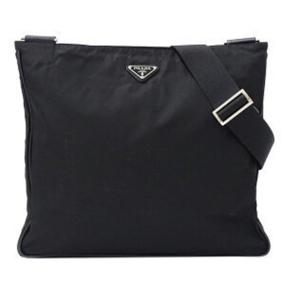 Prada nylon black bag Shoulder Bag crossbody - Picture 1 of 9